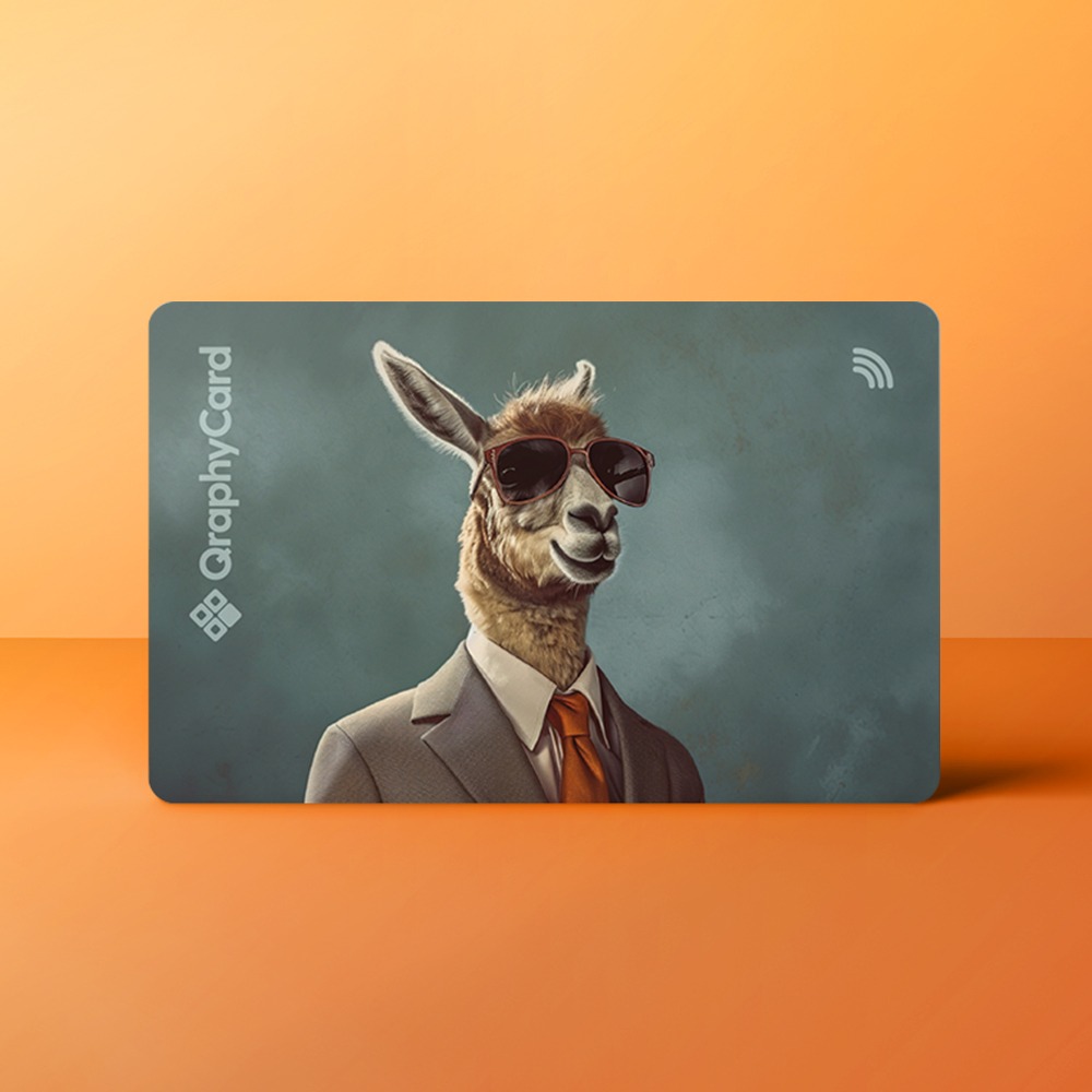 NFC Visitekaart Animals inc. – Lama