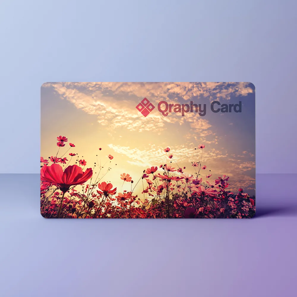 NFC Visitekaart Bloemenveld