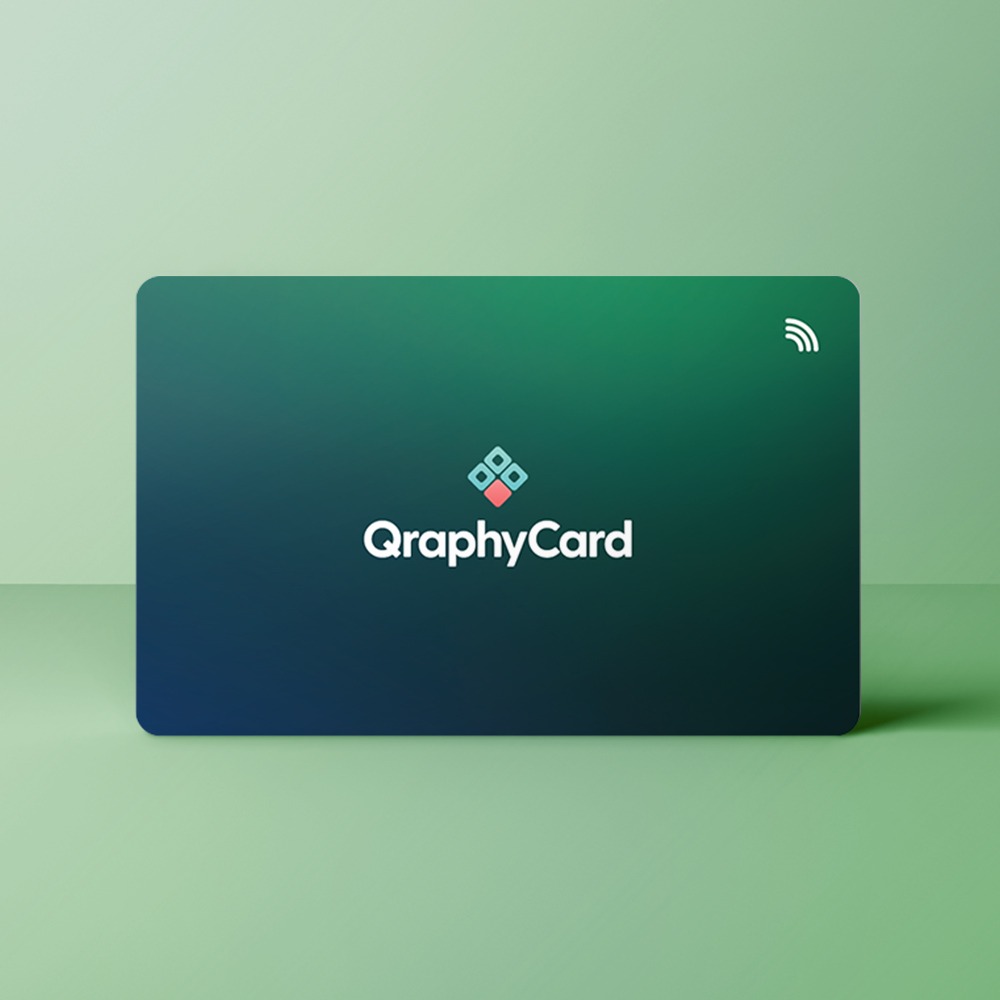 NFC Visitekaart Groene Gradient