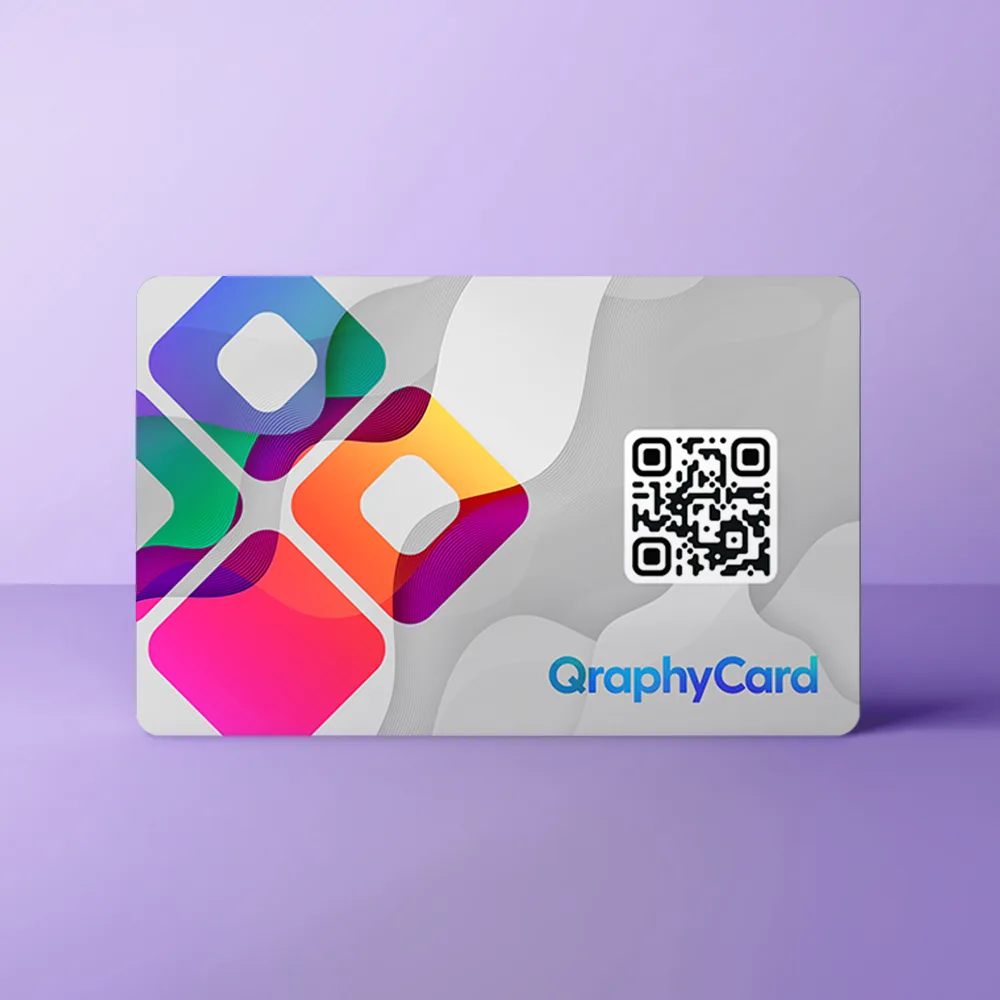 NFC Visitekaart Blobtastic — de achterkant