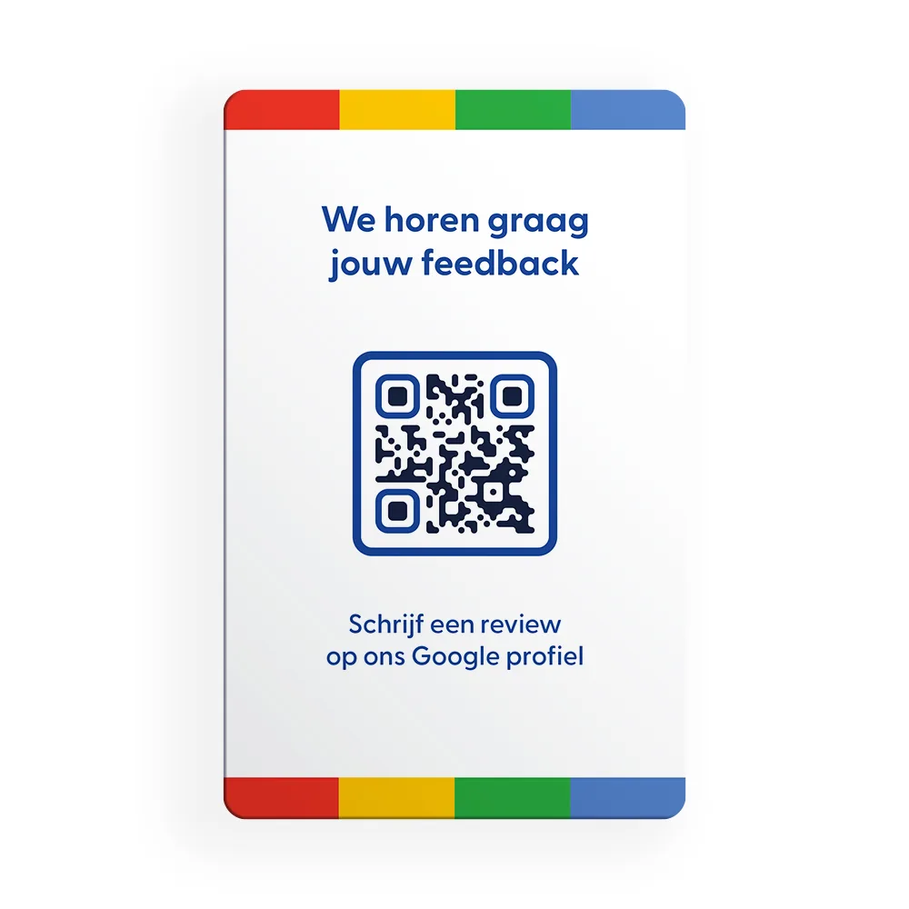 Google Review kaart – Wit, foto 2