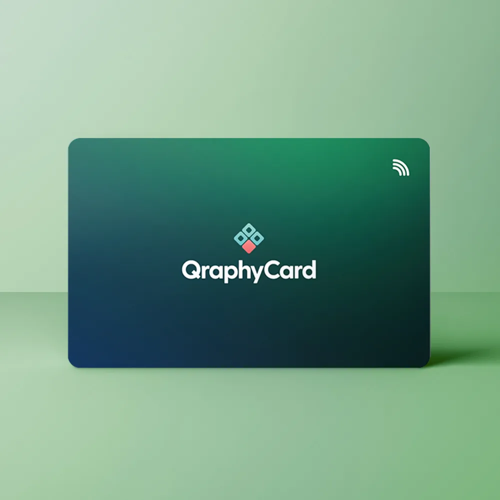NFC Visitekaart Groene Gradient
