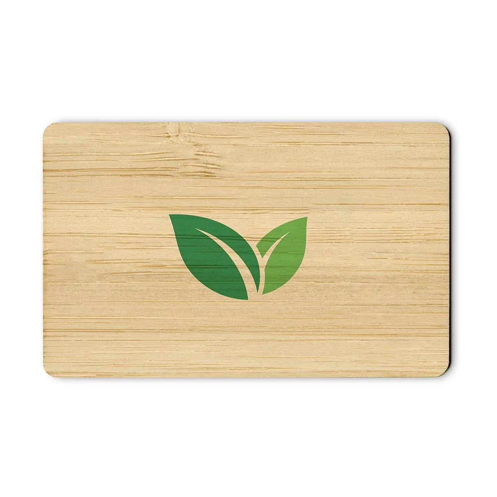 Houten Visitekaart met QR-Code én NFC, foto 2