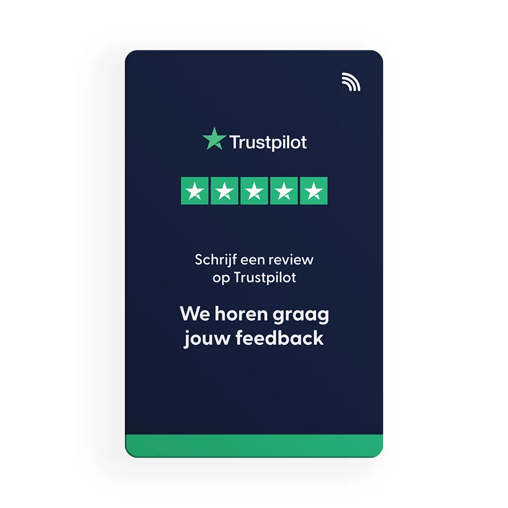Trustpilot Review kaart